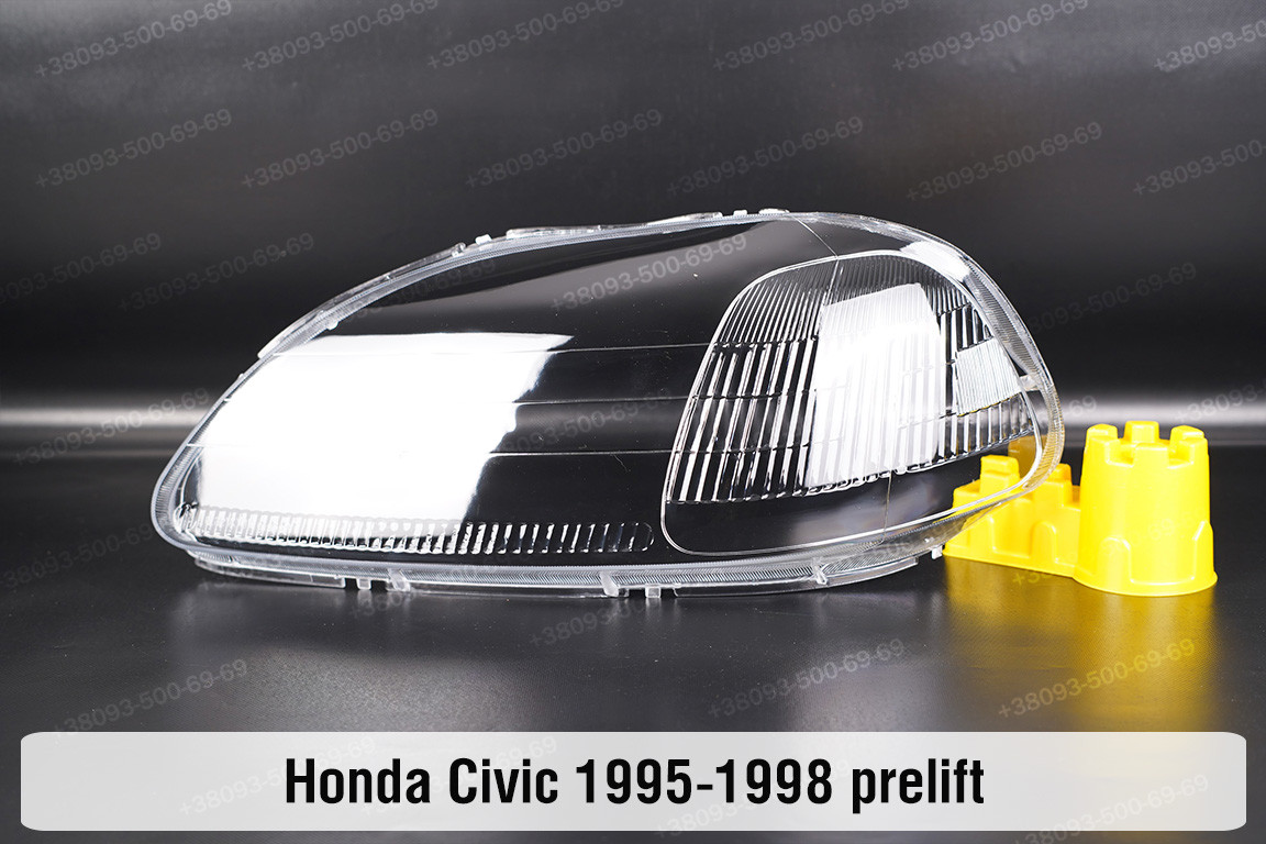 Скло фари Honda Civic (1995-1998) дорест ліве, фото 1