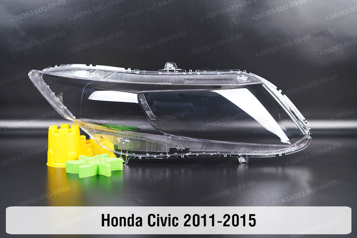 Скло фари Honda Civic (2011-2015) праве