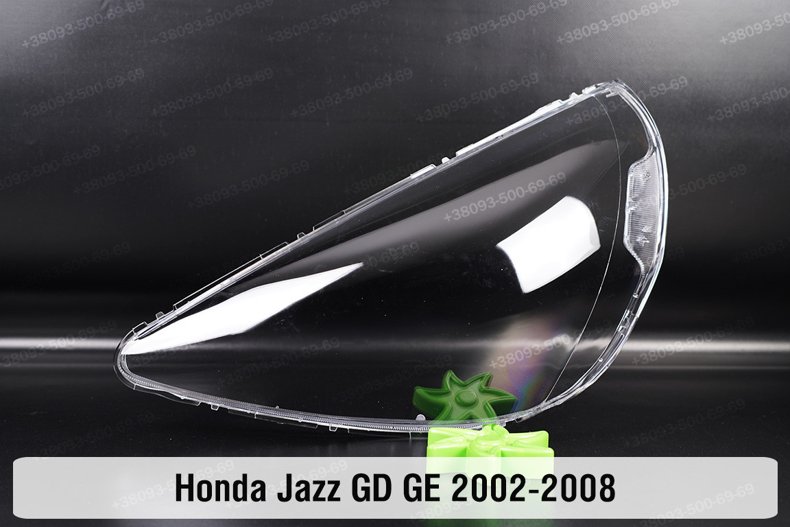 Скло фари Honda Jazz GD GE (2002-2008) ліве, фото 1