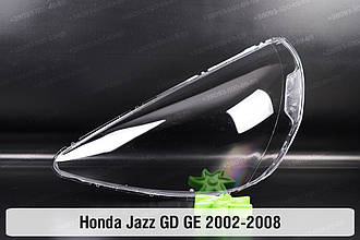 Скло фари Honda Jazz GD GE (2002-2008) ліве