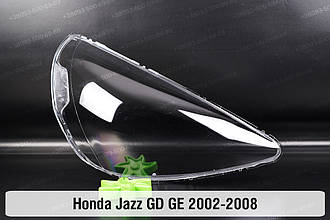 Скло фари Honda Jazz GD GE (2002-2008) праве