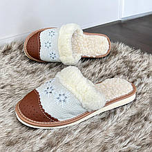 Жіночі капці на овчині 953-38