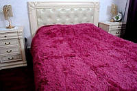Бамбуковое ворсистое покрывало на кровать Евро размера East Comfort на кровать, диван, кресло