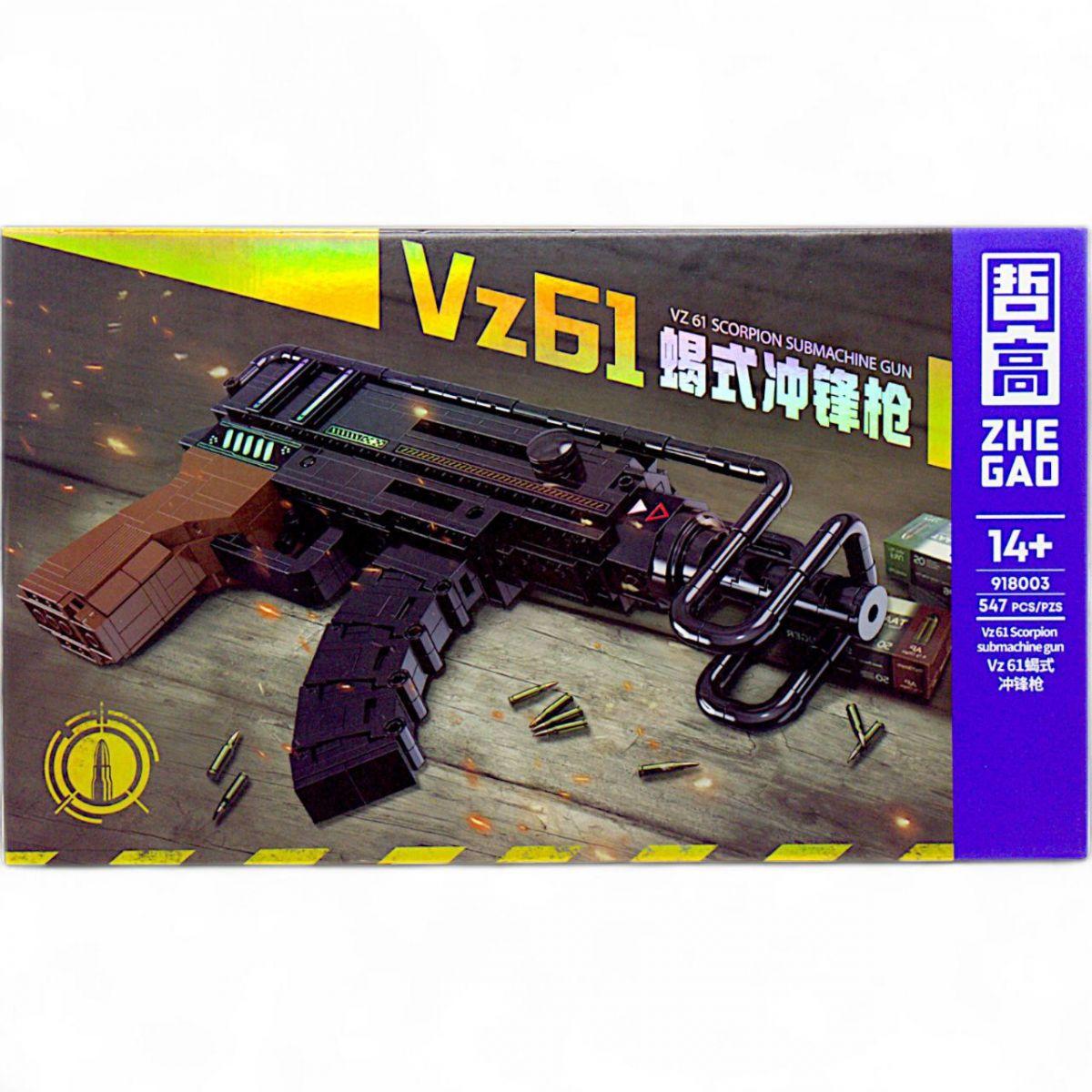 Конструктор "Пістолет-пулемет Скорпіон VZ.61", 547 деталей (918003), фото 1
