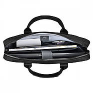 Сумка WIWU Hali Laptop Bag 15.6" Black, фото 7