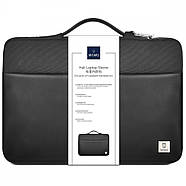 Сумка WIWU Hali Laptop Sleeve 14" Black, фото 3