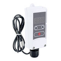 Термостат електричний накладний з виносною гільзою KOER KR.1355Е (0…+90*C)