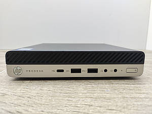 Міні ПК g6-7 USFF HP ProDesk 600 G3 Desktop mini i5-7500T/Q270/8GB DDR4/SSD 240 GB/3*DP