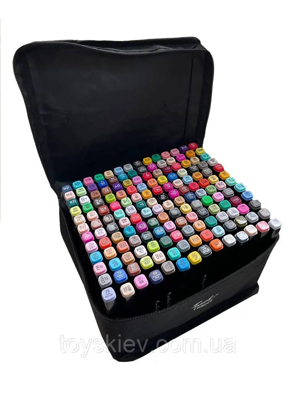 Набір скетч маркерів двостороннього. 168 кольорів, фото 1