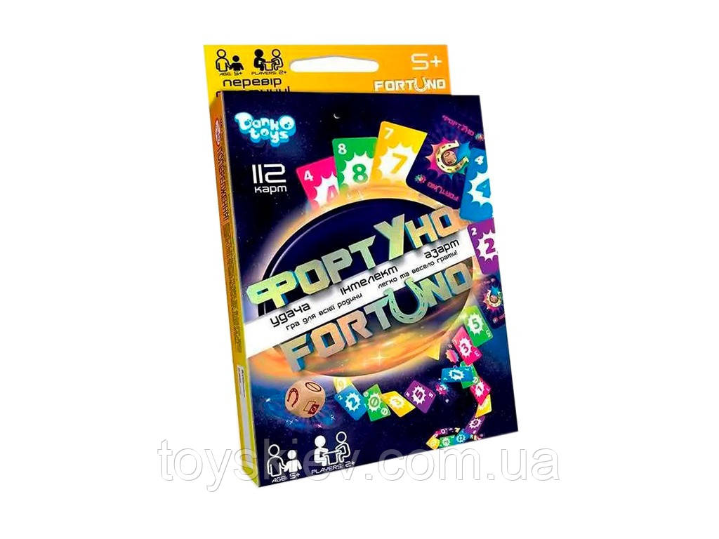 Гра настільна Фортуно Danko Toys, у коробці