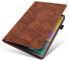 Чохол книжка Wood Book на планшет Xiaomi Redmi Pad SE (8.7") / коричневий, фото 6