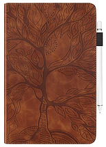 Чохол книжка Wood Book на планшет Xiaomi Redmi Pad SE (8.7") / коричневий, фото 4