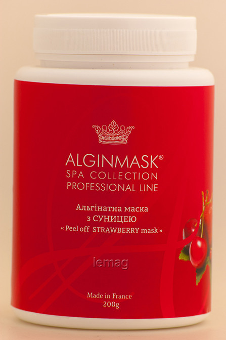 ALGINMASK Альгінатна маска з Суницею для обличчя, 200 г
