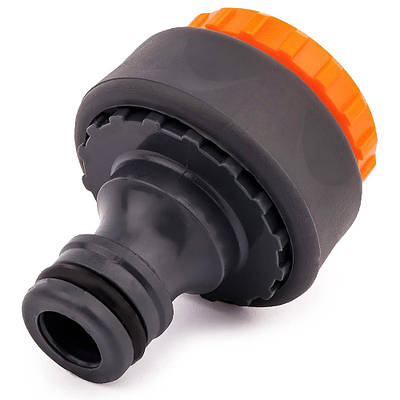 Адаптер 1/2" (3/4") для поливу LOSSO MY-5513, перехідник для шланга