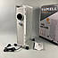 Масляний обігрівач Luxell by KUMTEL LUX-1225 2000W 9 секцій, до 25 м2, білий, фото 7