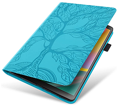 Чохол книжка Wood Book на планшет Xiaomi Redmi Pad SE (8.7") / блакитний, фото 6