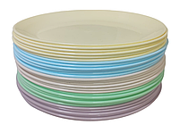 Пластикова тарілка 25см