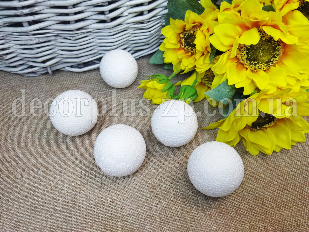 Куля пінопласт 5см. формова, фото 1