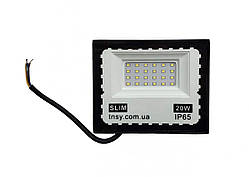 Прожектор LED 20W ULTRA Slim 220V 2000Lm 6500K IP65
