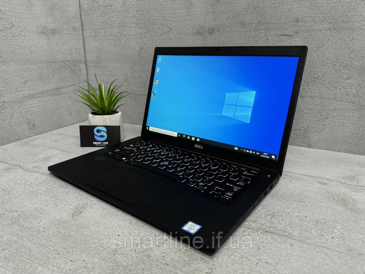 Стильний ноутбук Dell Делл 7480 i5-6300U, 14”  FullHD ips, 8gb ddr4, 128gb ssd, фото 1