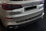 Захисна накладка "Black Strong Edition" на задній бампер для BMW X5M G05 2018+ /нерж.сталь/, фото 2