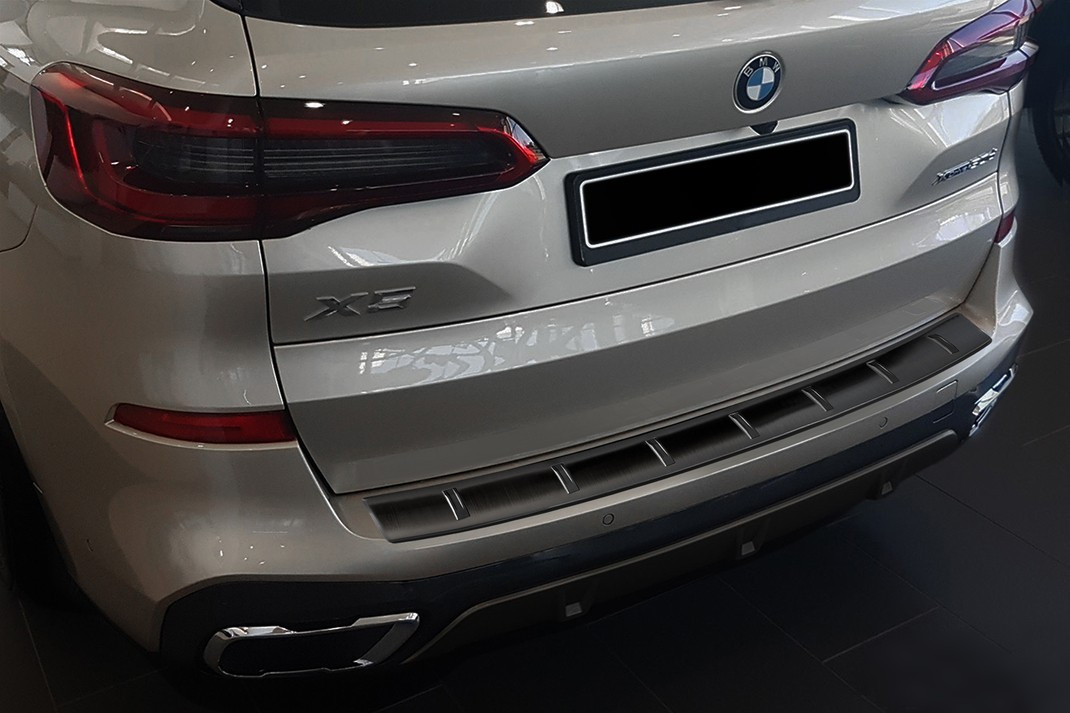 Захисна накладка "Strong Edition" на задній бампер для BMW X5M G05 2018+ /нерж.сталь/, фото 2