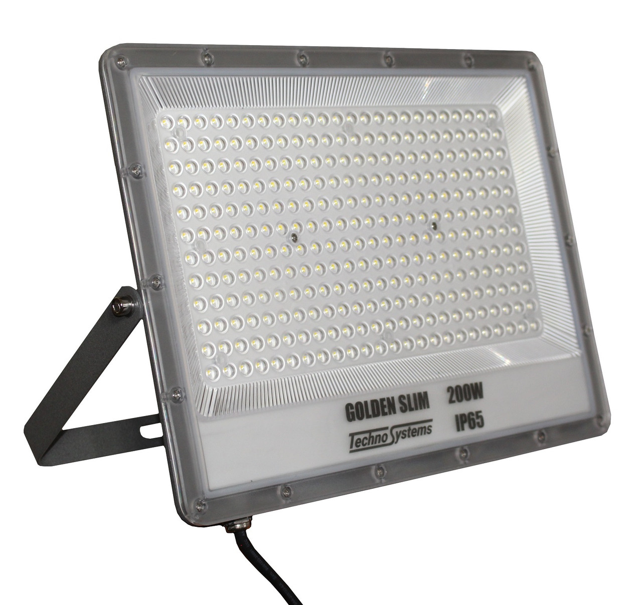 Прожектор LED 200W GOLDEN Slim 220V 22000Lm 6500K IP65, фото 1