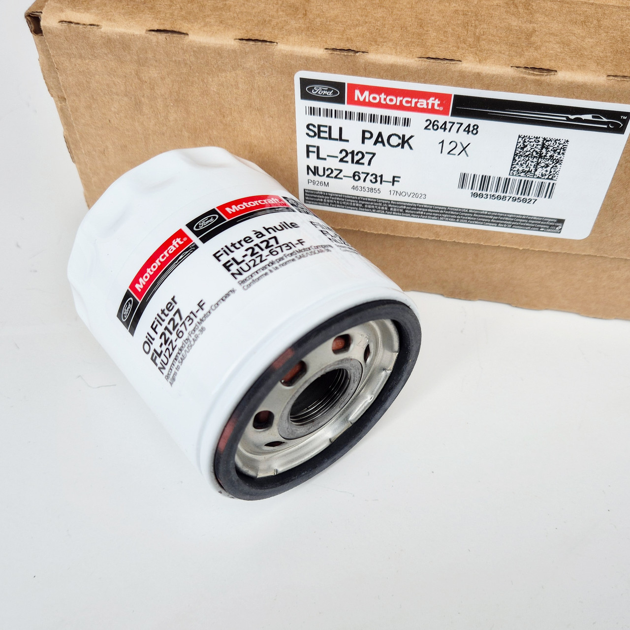 Фильтр масляный Lincoln Corsair Motorcraft (FL2127, NU2Z6731F