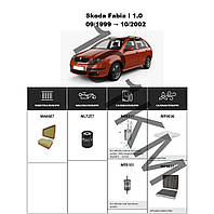 Комплект фільтрів Skoda Fabia I 1.0 (1999-2002) WIX