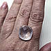 Ювелірний рожевий кварц - двостороннє огранювання 'троянда' 18,5 ct, фото 9