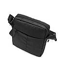 Тактична сумка через плече Patriot барсетка чорна тканинна мессенджер, фото 5