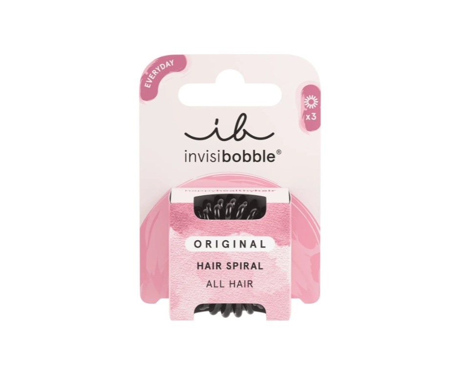 Гумка-браслет для волосся invisibobble ORIGINAL True Black