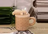 Кухоль Ведмедик з кришкою, фото 3