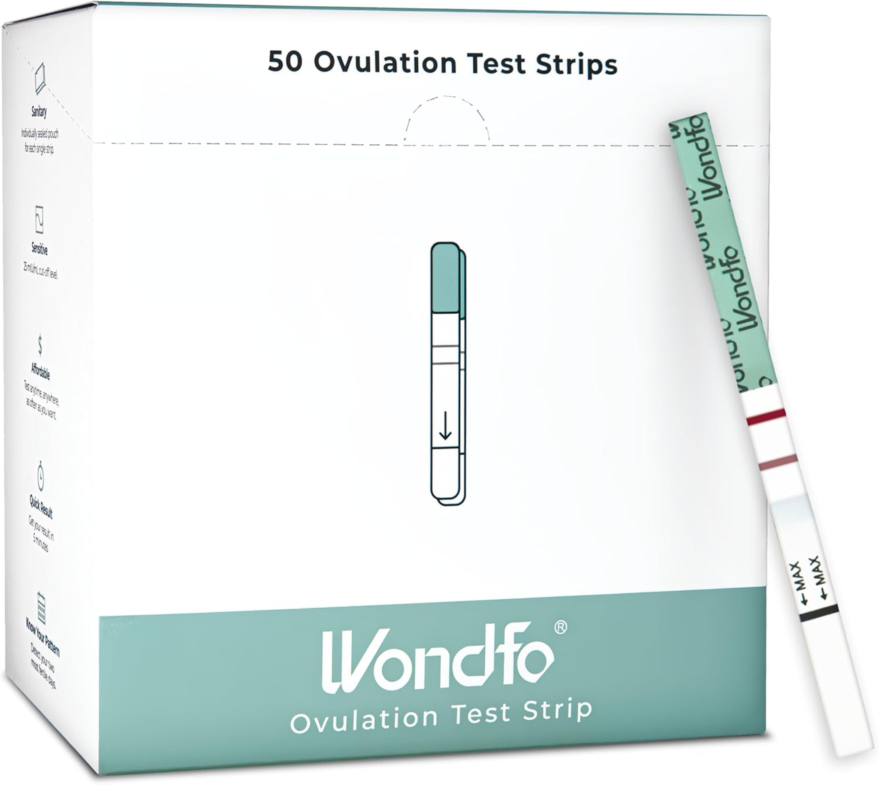 Тест на овуляцію Wondfo 50 шт, фото 1