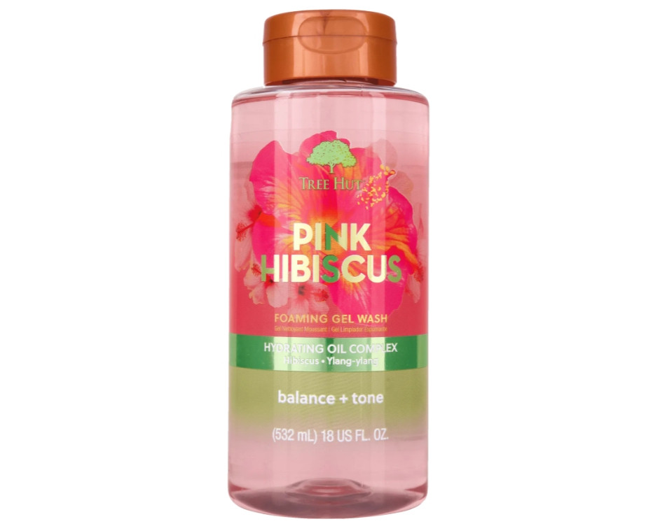 Гель для душу Tree Hut Pink Hibiscus Foaming Gel Wash (532 ml)