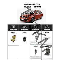 Комплект фільтрів Skoda Fabia I 1.0 (1999-2003) WIX