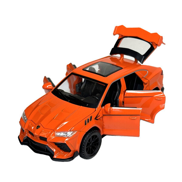 Машинка Lamborghini Urus іграшка моделька металева колекційна 15 см Помаранчевий (60654)