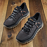 Чоловічі спортивні шкіряні зимові коричневі кросівки низькі merrell з хутром *М-7 кор.бот*, фото 6