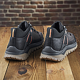 Чоловічі спортивні шкіряні зимові коричневі кросівки низькі merrell з хутром *М-7 кор.бот*, фото 9