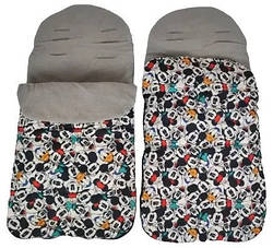 Теплий конверт на флісі Дісней Міккі Baby Go для коляски та санок 1000084