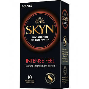 Презервативи з рельєфом Skyn Intense Feel, безлатексні (ціна за пачку, 10 шт.)