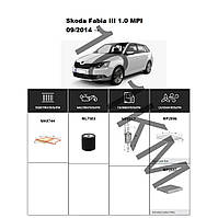 Комплект фільтрів Skoda Fabia III 1.0 MPI (2014-) WIX