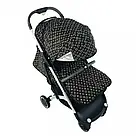 Теплий конверт на флісі Brown Adamex для коляски та санок 1000085, фото 4