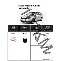 Комплект фільтрів Skoda Fabia III 1.6 MPI (2014-) WIX