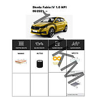 Комплект фільтрів Skoda Fabia IV 1.0 MPI (2021-) WIX