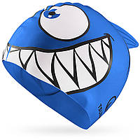 Шапочка для плавання TSUNAMI Shark дитяча Blue (P-5905973401814)