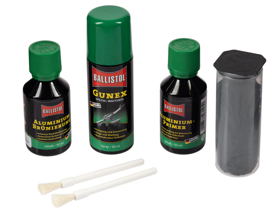 Фарба Ballistol набір для воронування алюмінію JGR