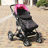 Теплий конверт на флісі Дісней мікс Adamex для коляски та санок 1000087 solve, фото 10