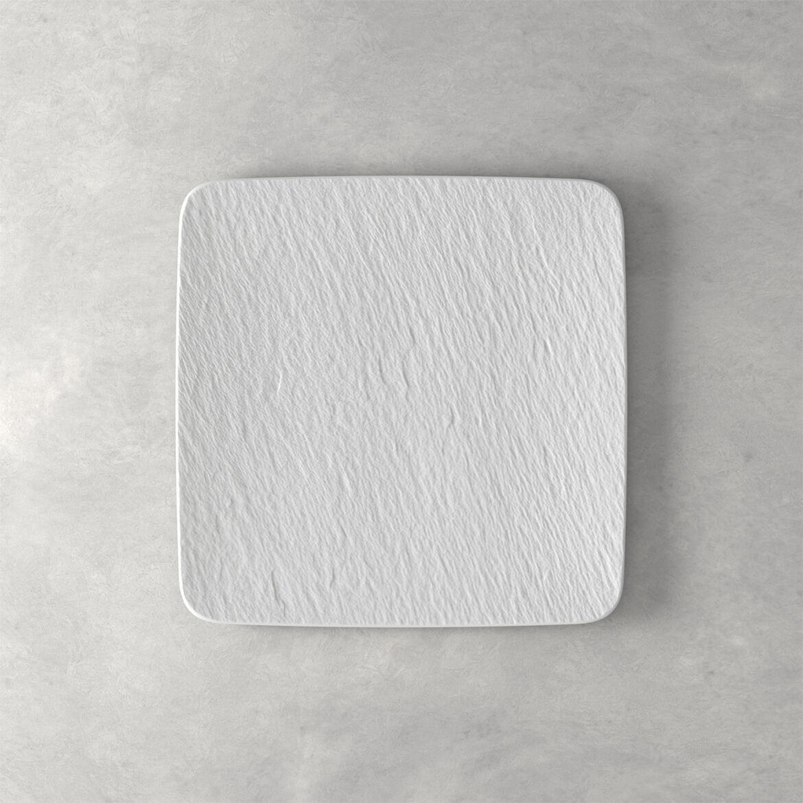 Сервірувальне блюдо Villeroy & Boch Manufacture Rock Blanc 32,5х32,5 см