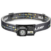 Фонарь налобный с аккумулятором и фокусом T131-XPE+3SMD, Фонарик налобный мощный, Фонарь DA-308 на лобный top